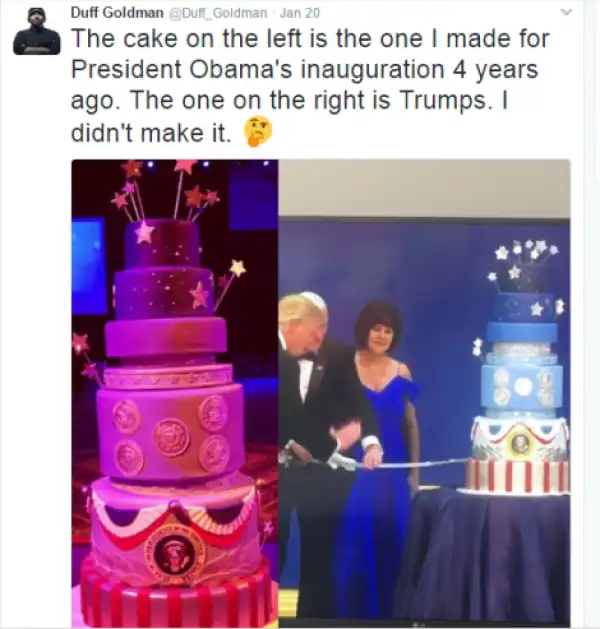 Bakery claims Trump copied Obama